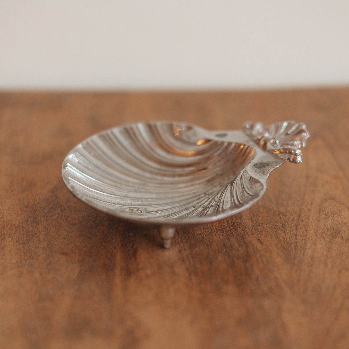 Footed Seashell Trinket Dish