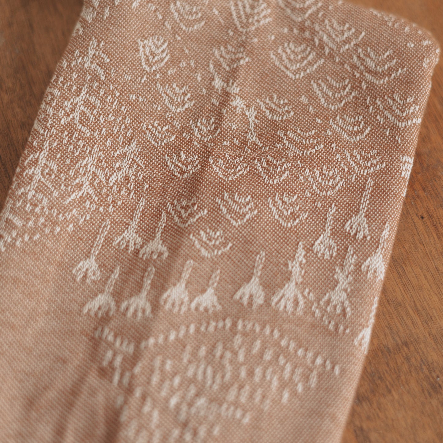 Turkish Towel | Embroidered Kitchen Towel, Nature Scene