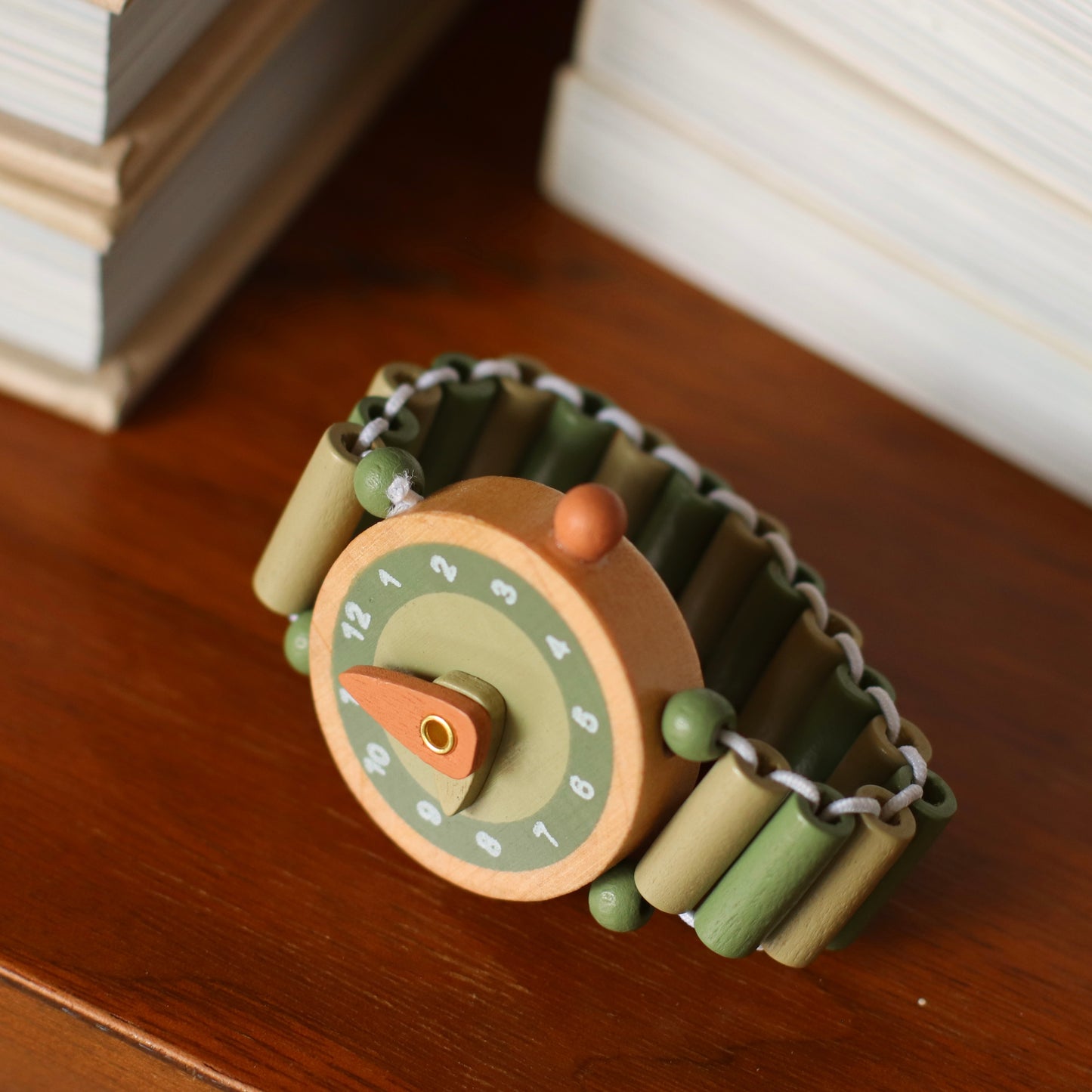 Egmont Toys | Wooden Watch, Green