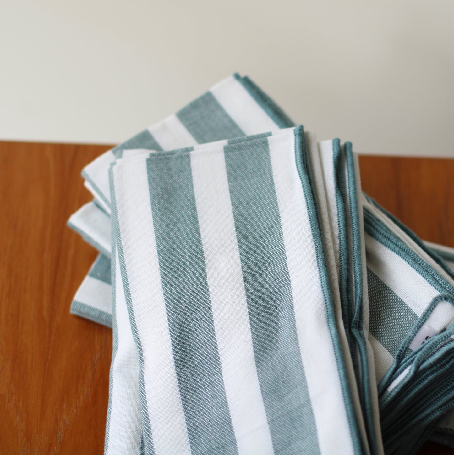 Danica Heirloom | Steel Blue Striped Napkin