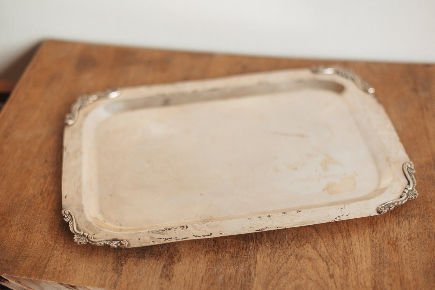 Silver Plated Decorative Tray