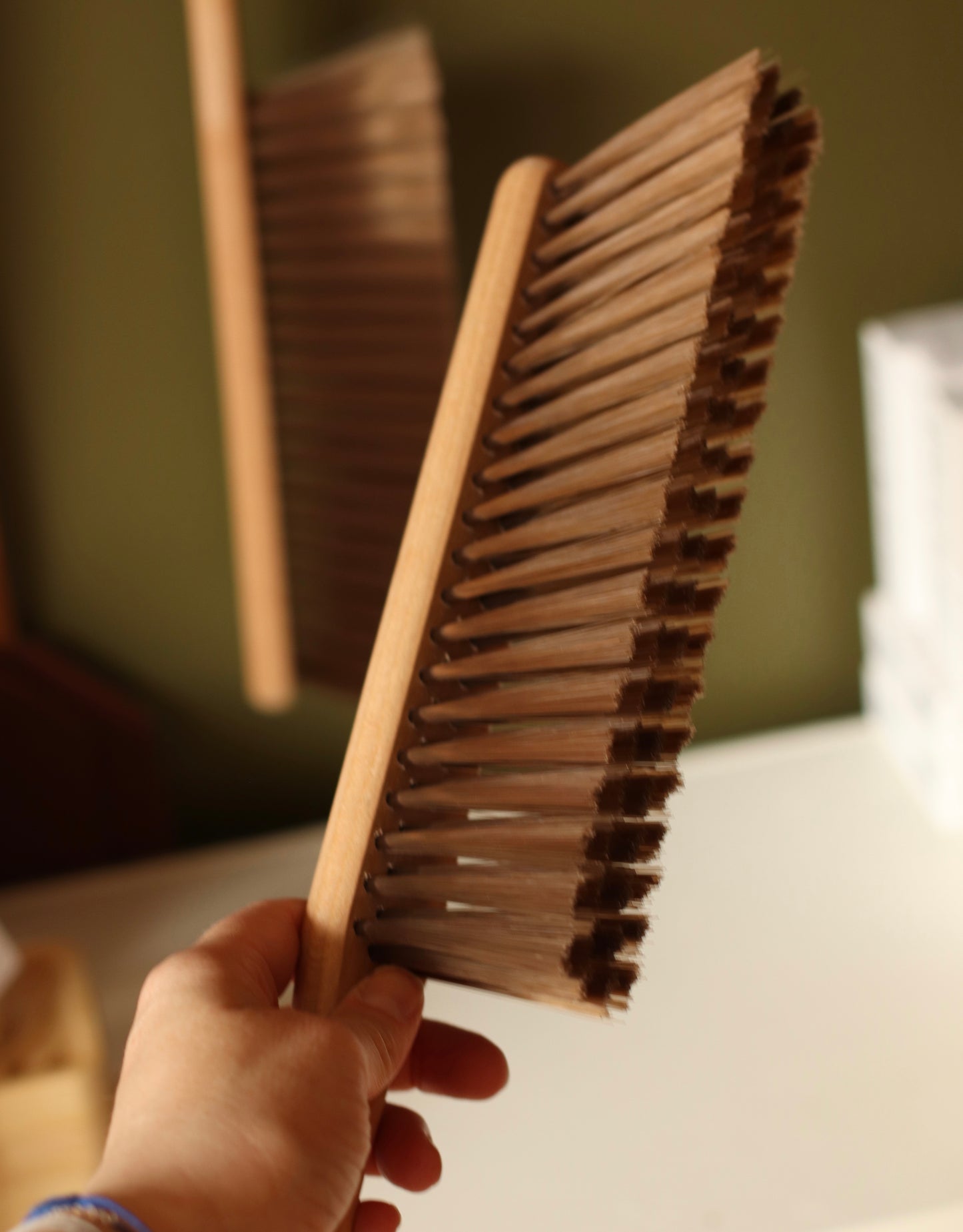 Fodory | Long Handled Soft Bristled Brush