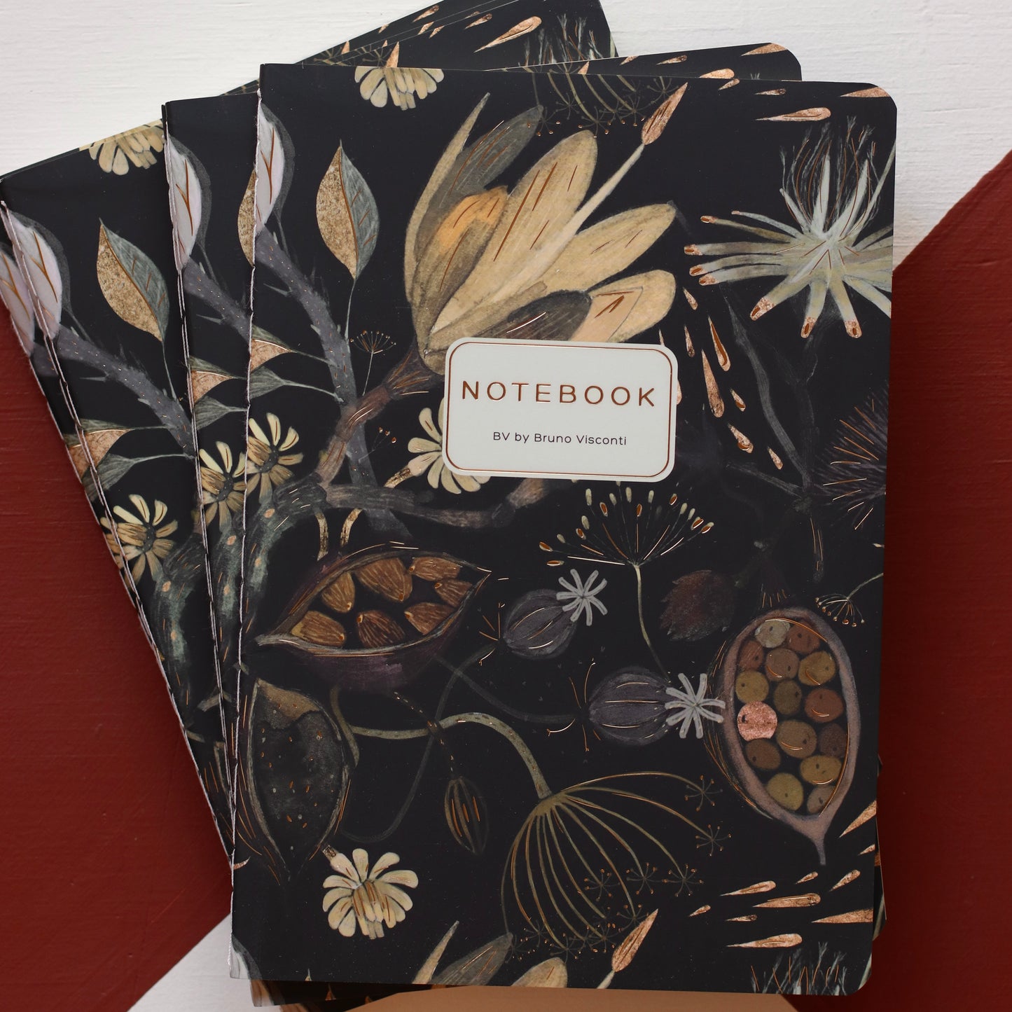 Dune Stationary | Night Flowers Notebook