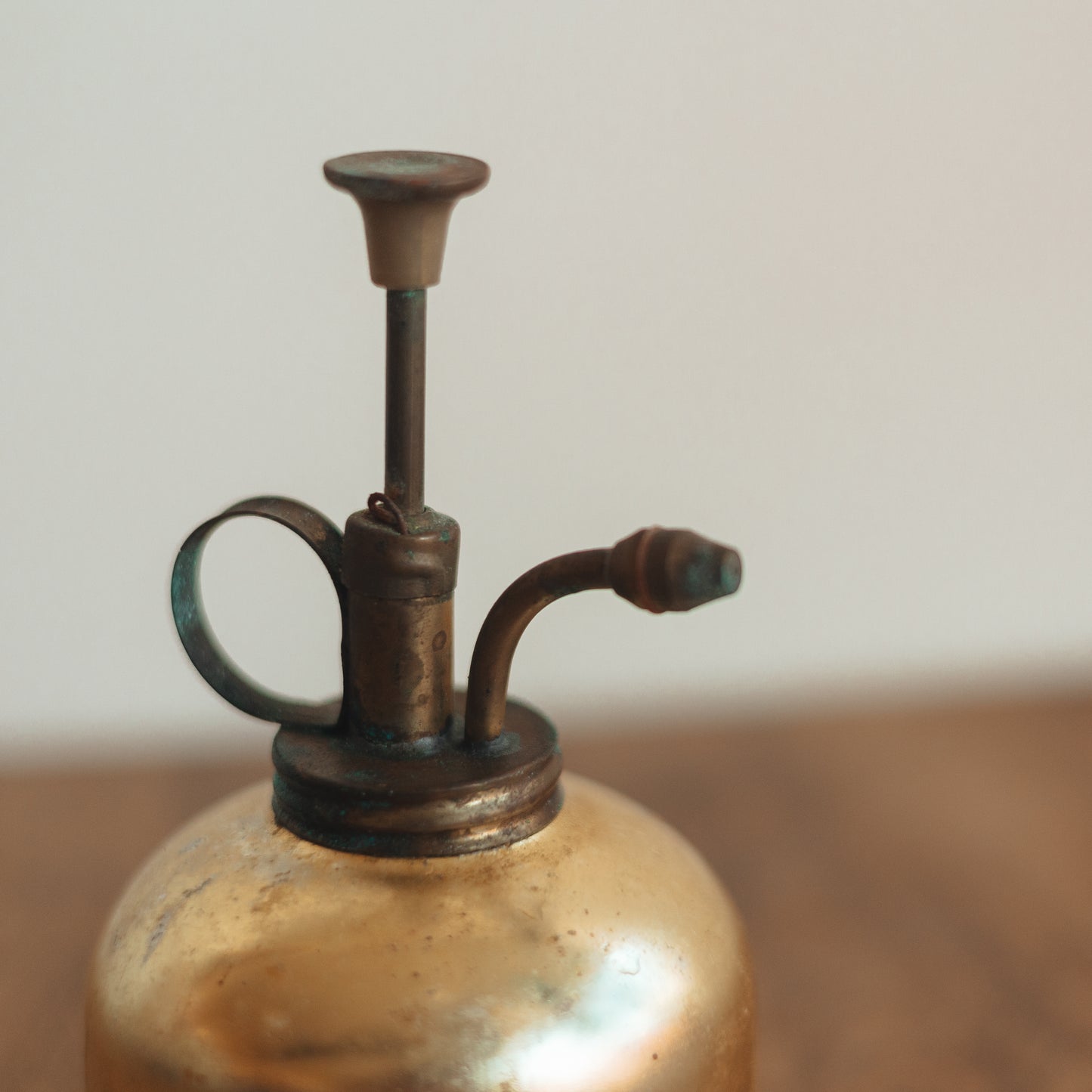 Vintage Metal Plant Mister, Decoration Only