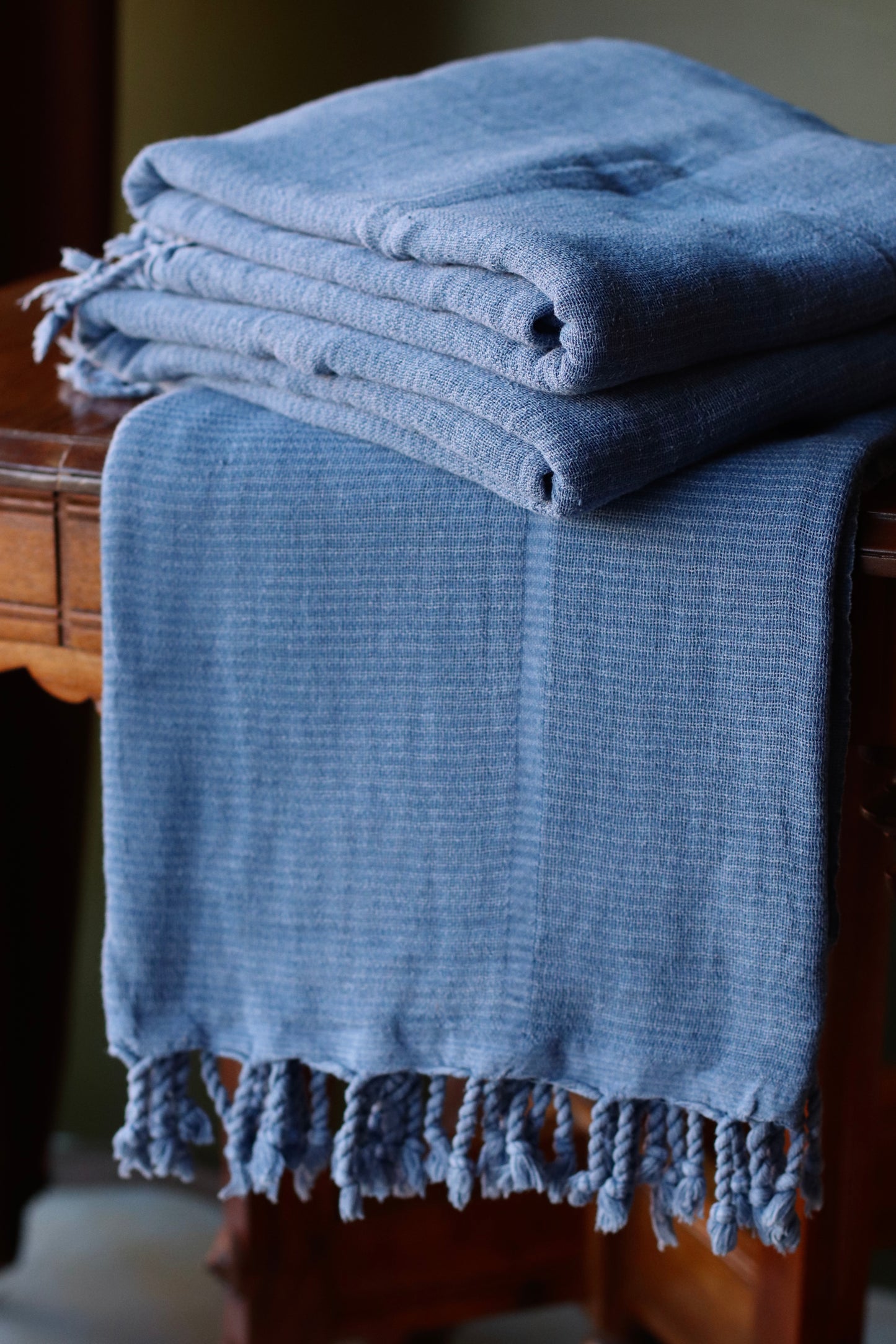 Turkish Towel | Luxury Bath Towel,  Indigo