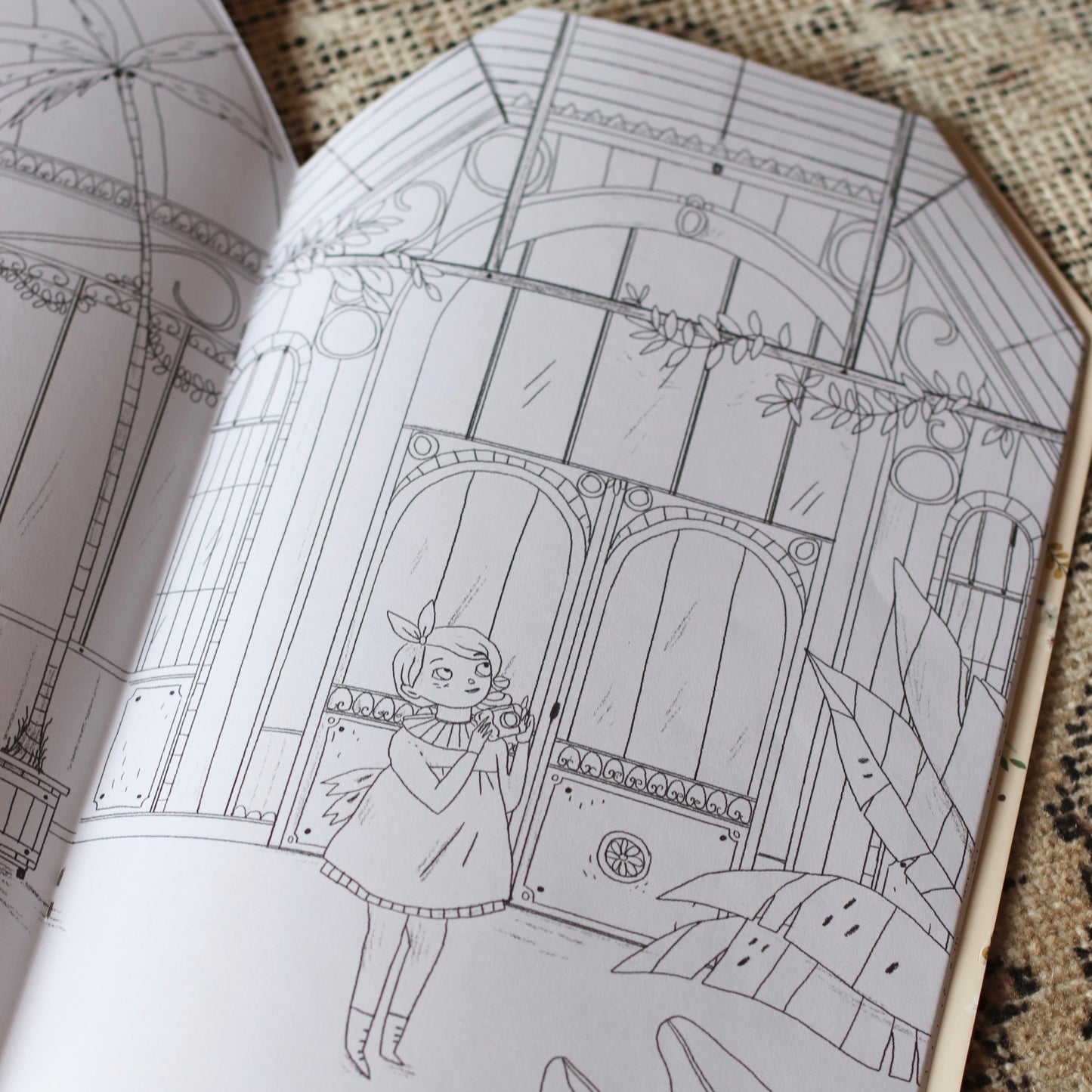 Speedy Monkey | Les Parisiennes Coloring Book and Stickers