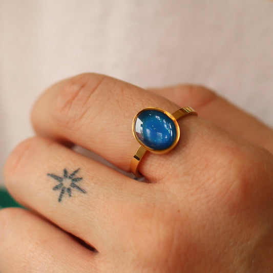 Dune Ring | Stainless Steel Mood Ring, Assorted Sizes