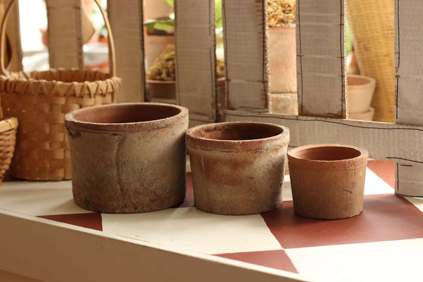Terracotta Plant Pots, Straight Sides,  Assorted Sizes