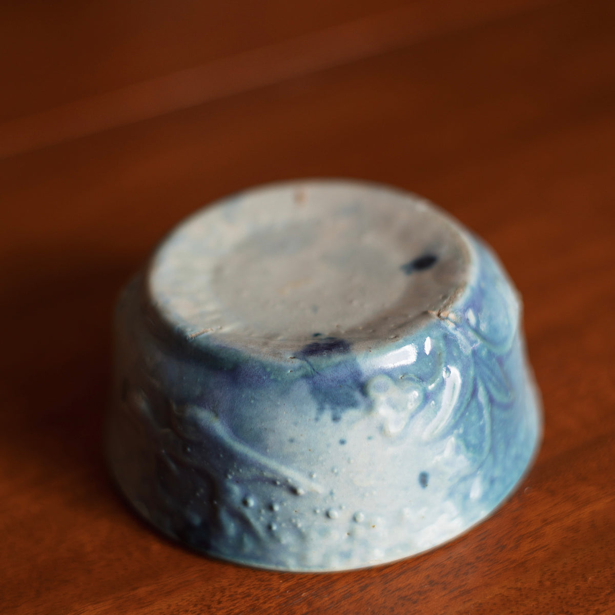Embossed Stoneware Bowl