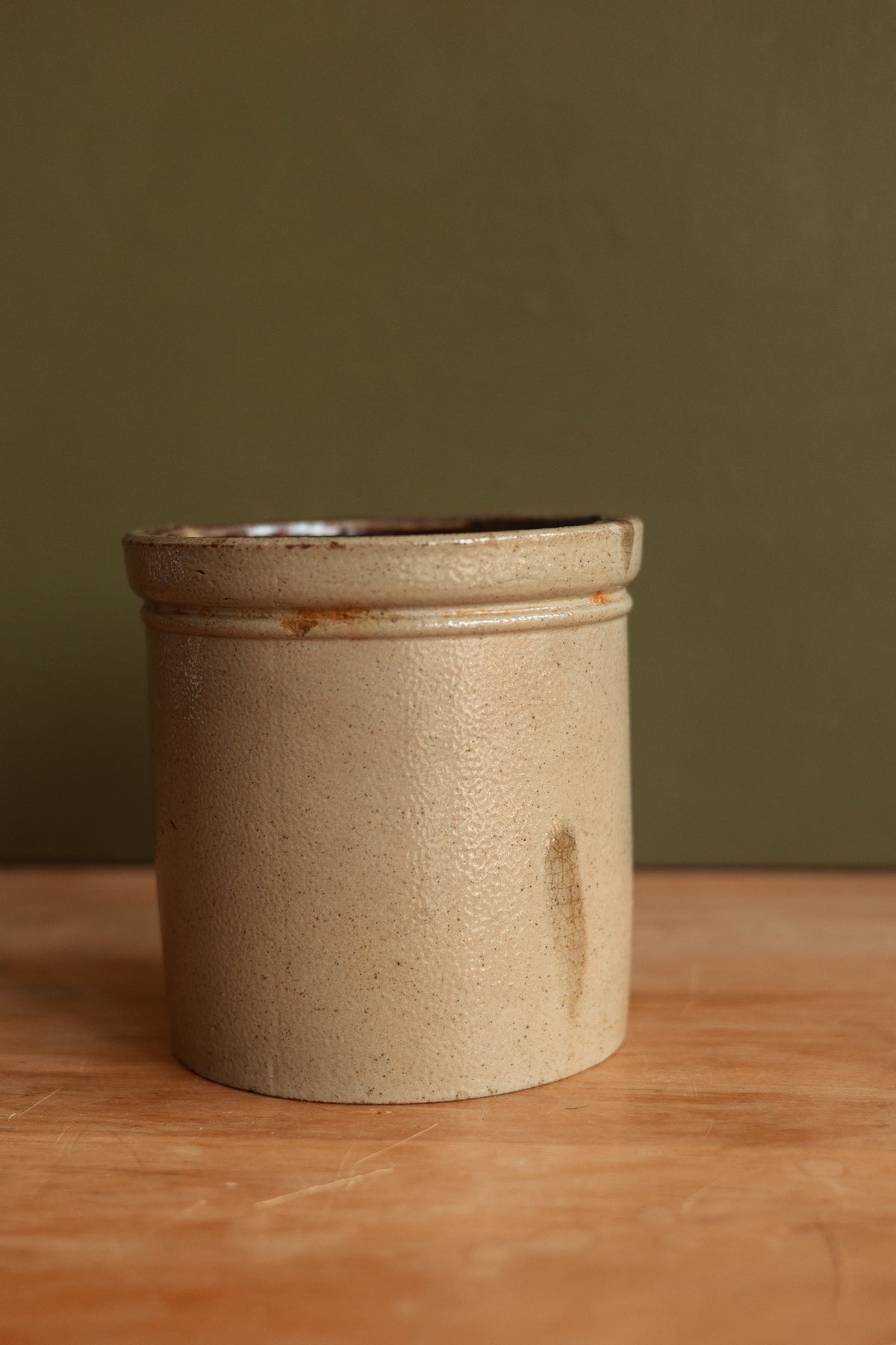 Monmouth Pottery Co. Stoneware Crock
