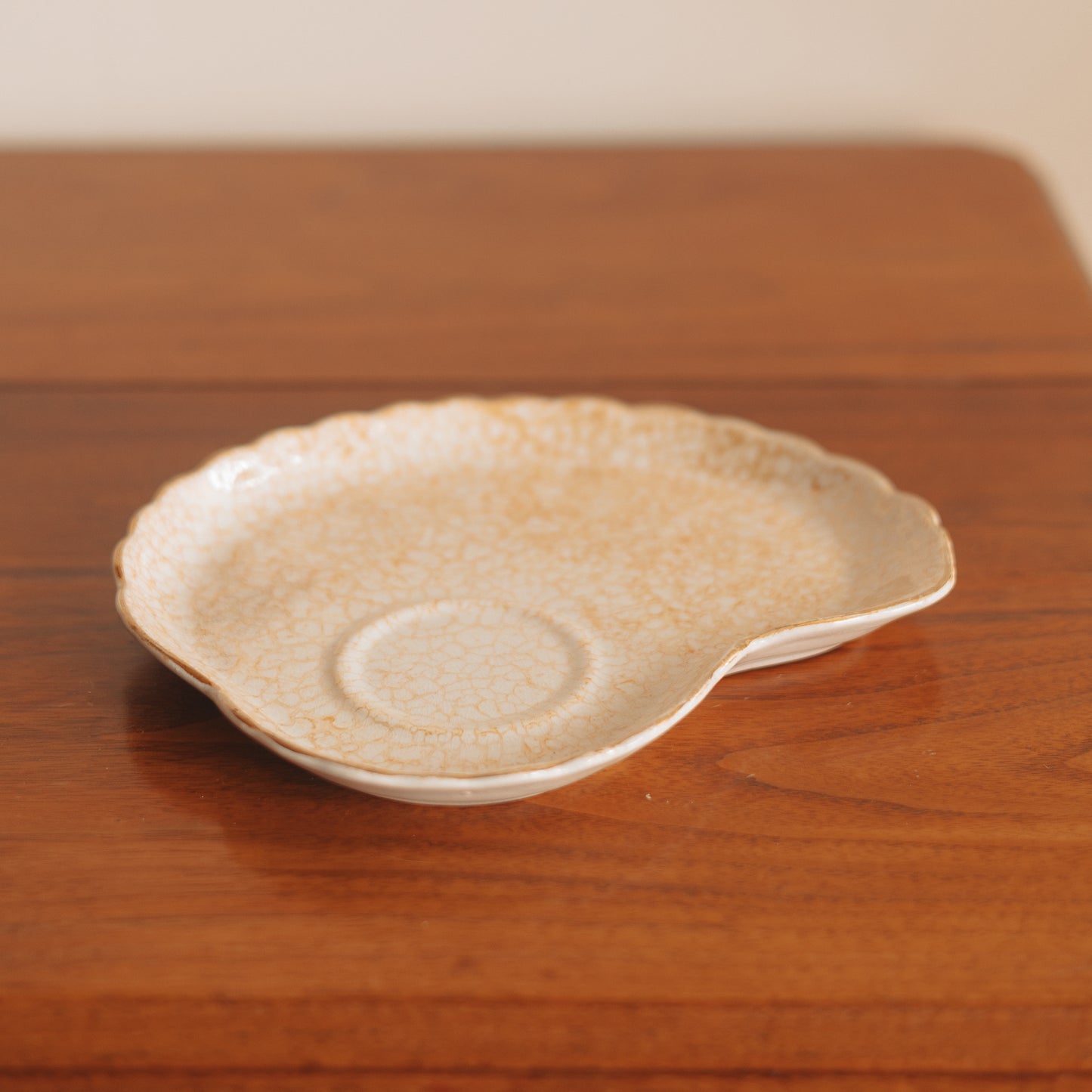 Gold Marbled Trinket Plate
