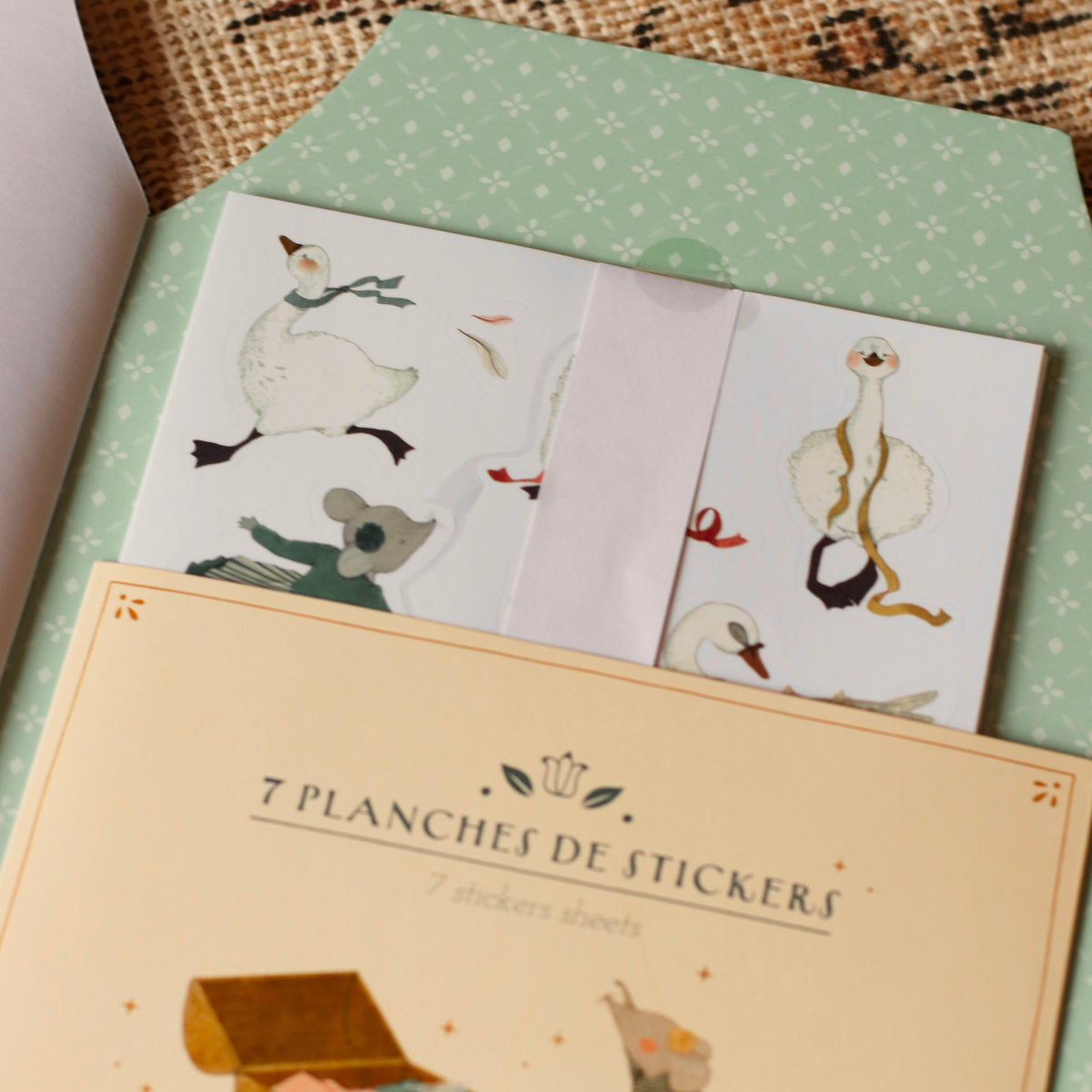 Speedy Monkey | Les Parisiennes Mouse House Coloring Book and Stickers