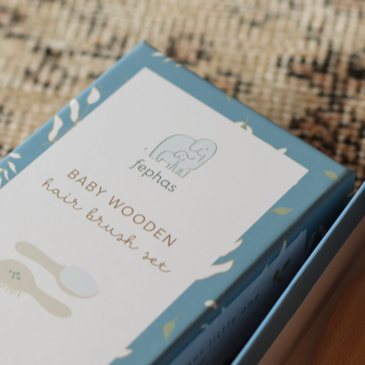 Baby Brush Gift Set | Beach Wood and Goat Hair