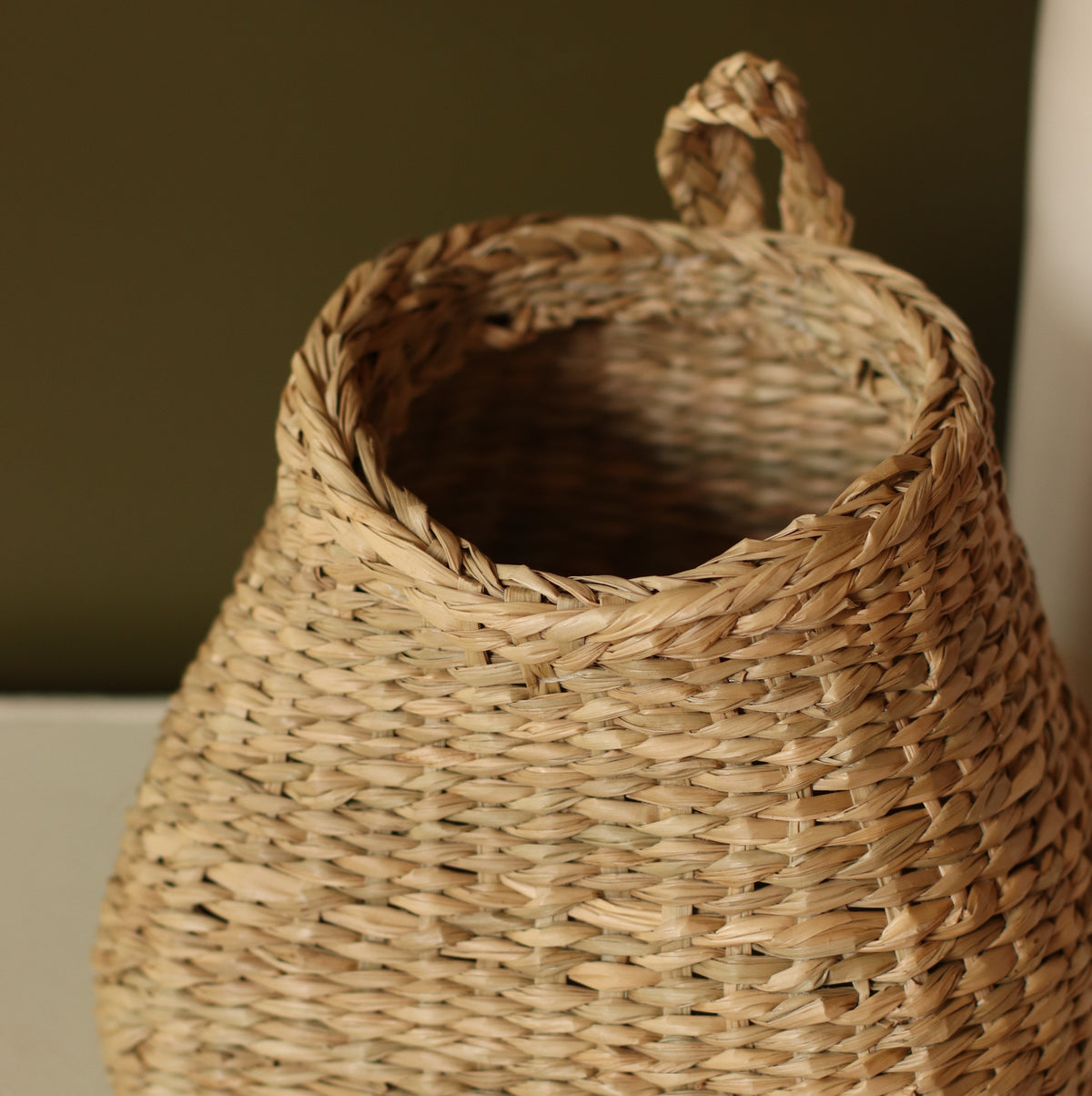 Seagrass Wall Hanging Basket