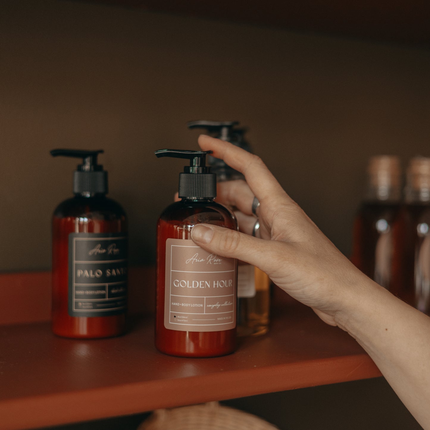 Aria Rose Bath Co. | Golden Hour Hand + Body Lotion