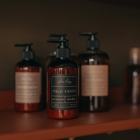 Aria Rose Bath Co. | Palo Santo Hand + Body Lotion