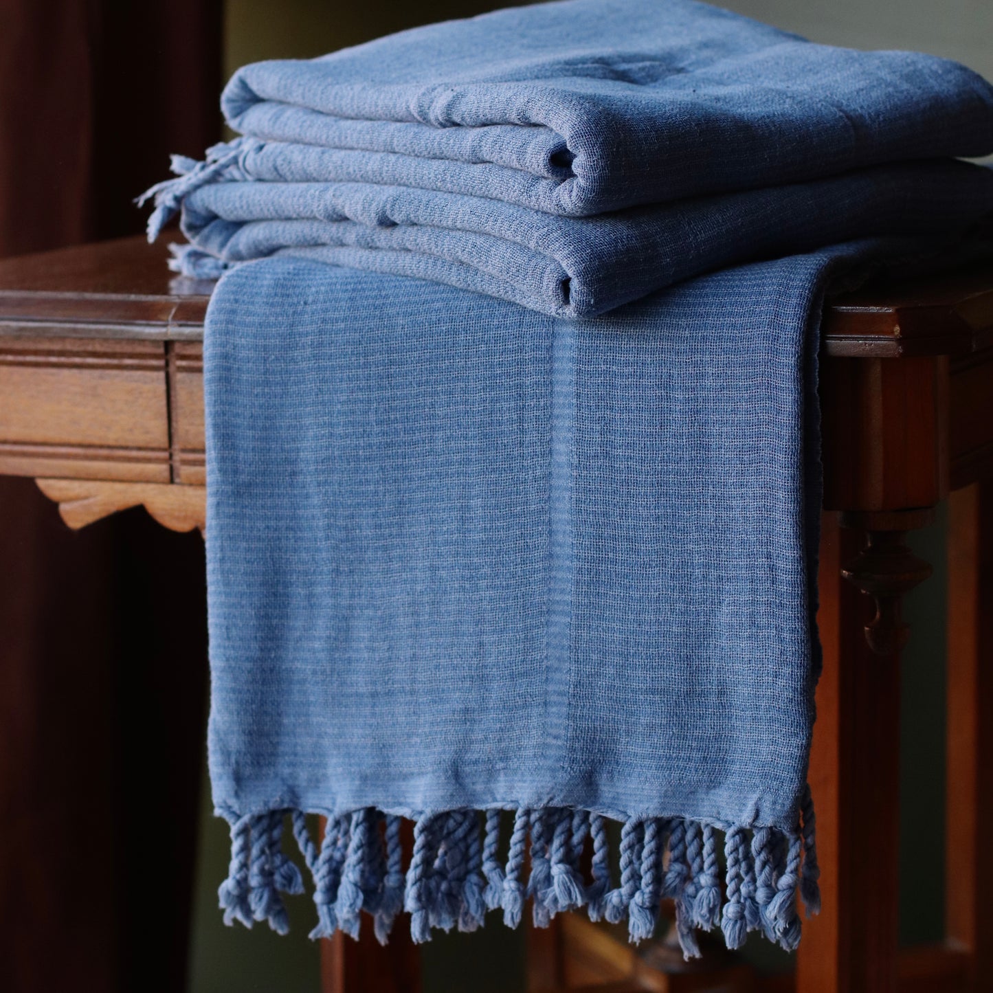 Turkish Towel | Luxury Bath Towel,  Indigo