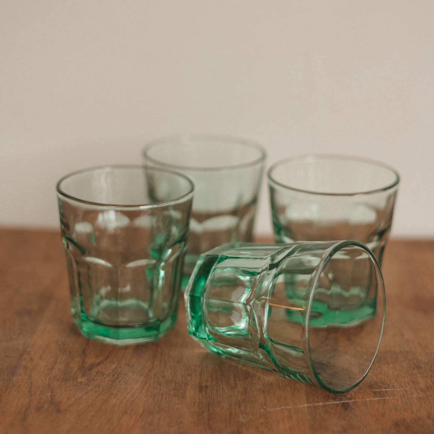 Aqua Cafe Water Glasses, set of 4
