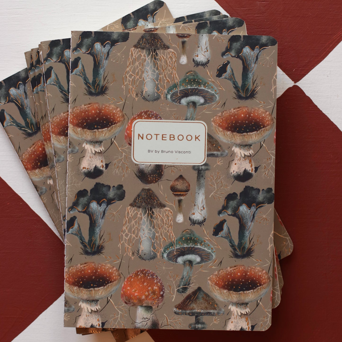 Dune Stationary | Gourmet Mushroom Notebook