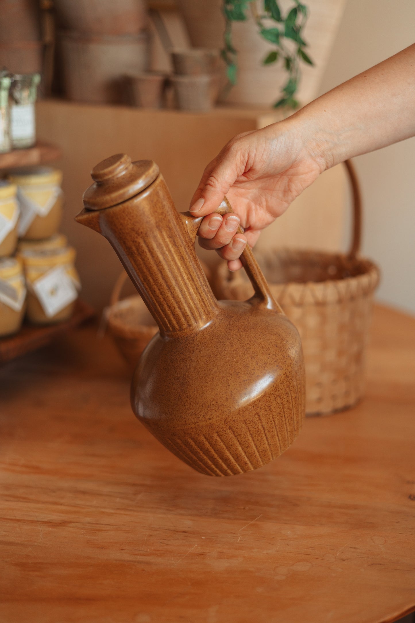 Vintage Monmouth Carafe with Lid