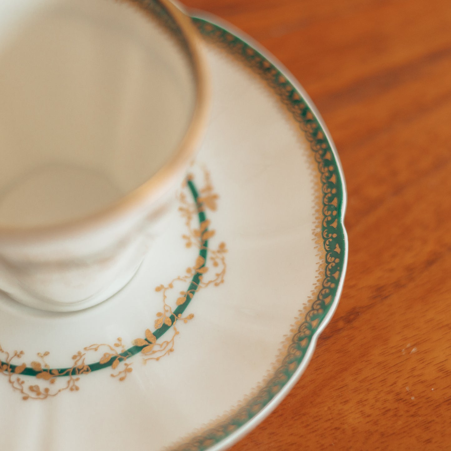 Vintage Teacup and Saucer from Pitkin & Brooks
