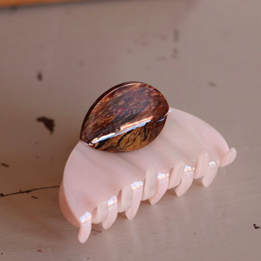 Dune Clips | Large Dot Pink Clip