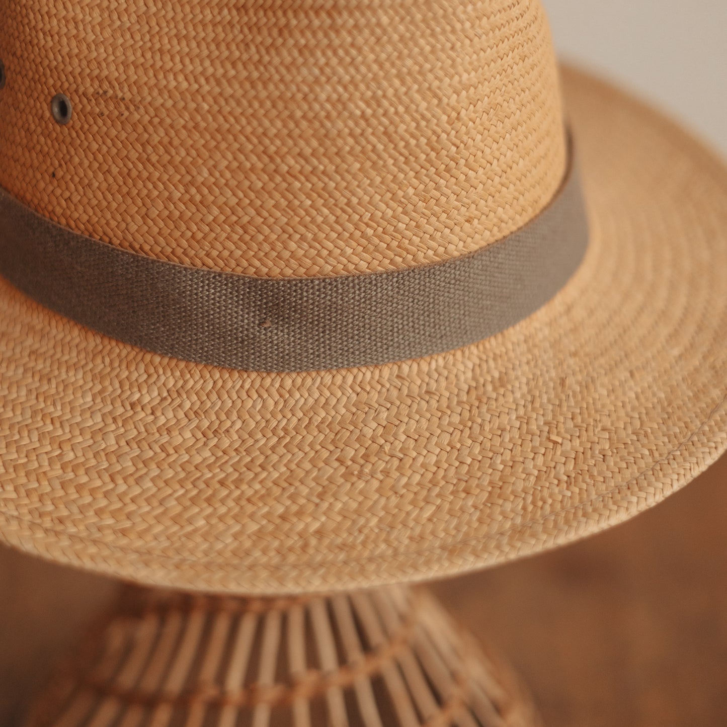 whole earth woven fedora hat
