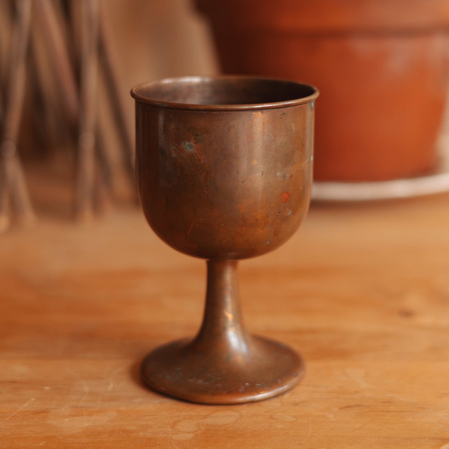 Primitive Copper Chalice