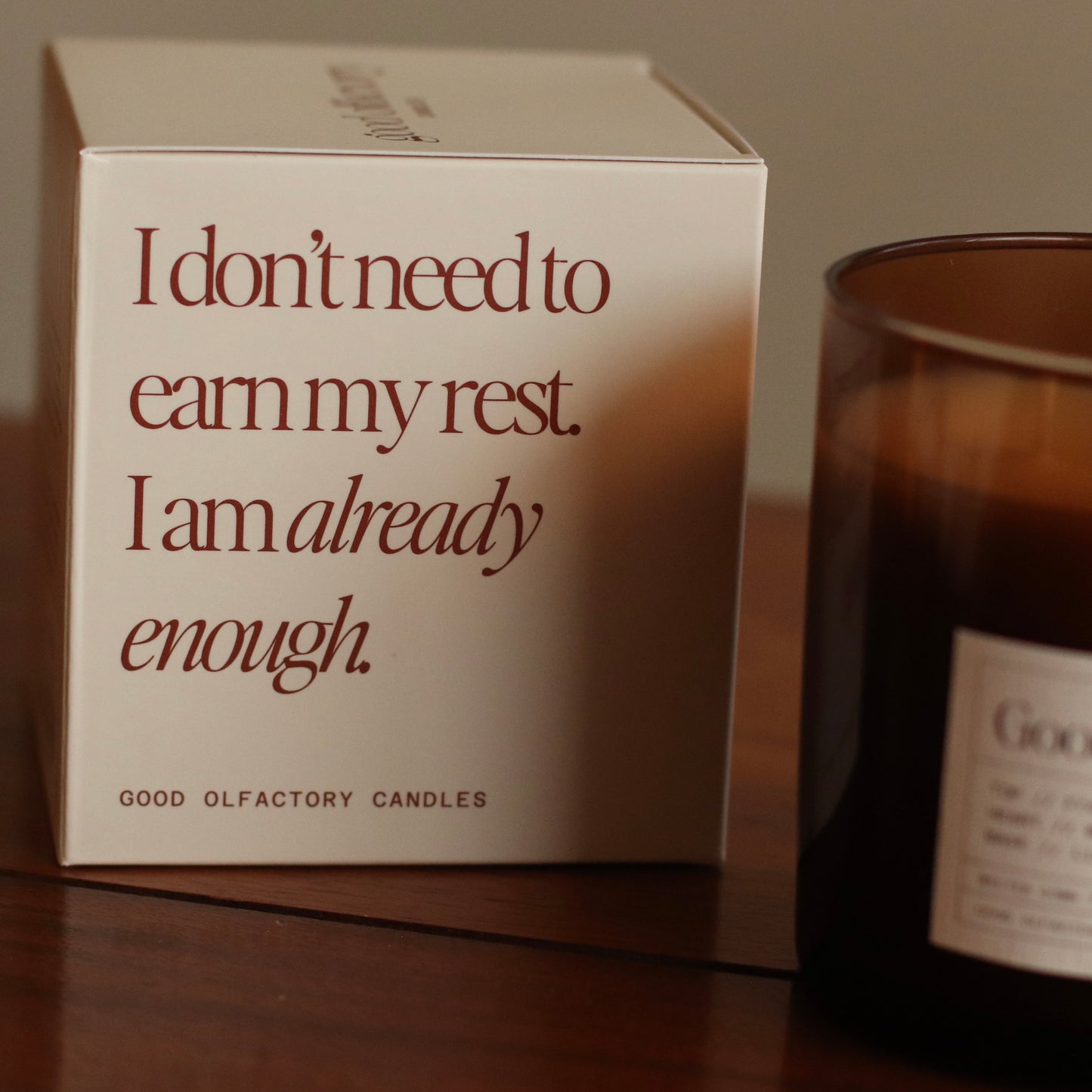 Good Olfactory Candles  | Good Tea 8oz Candle
