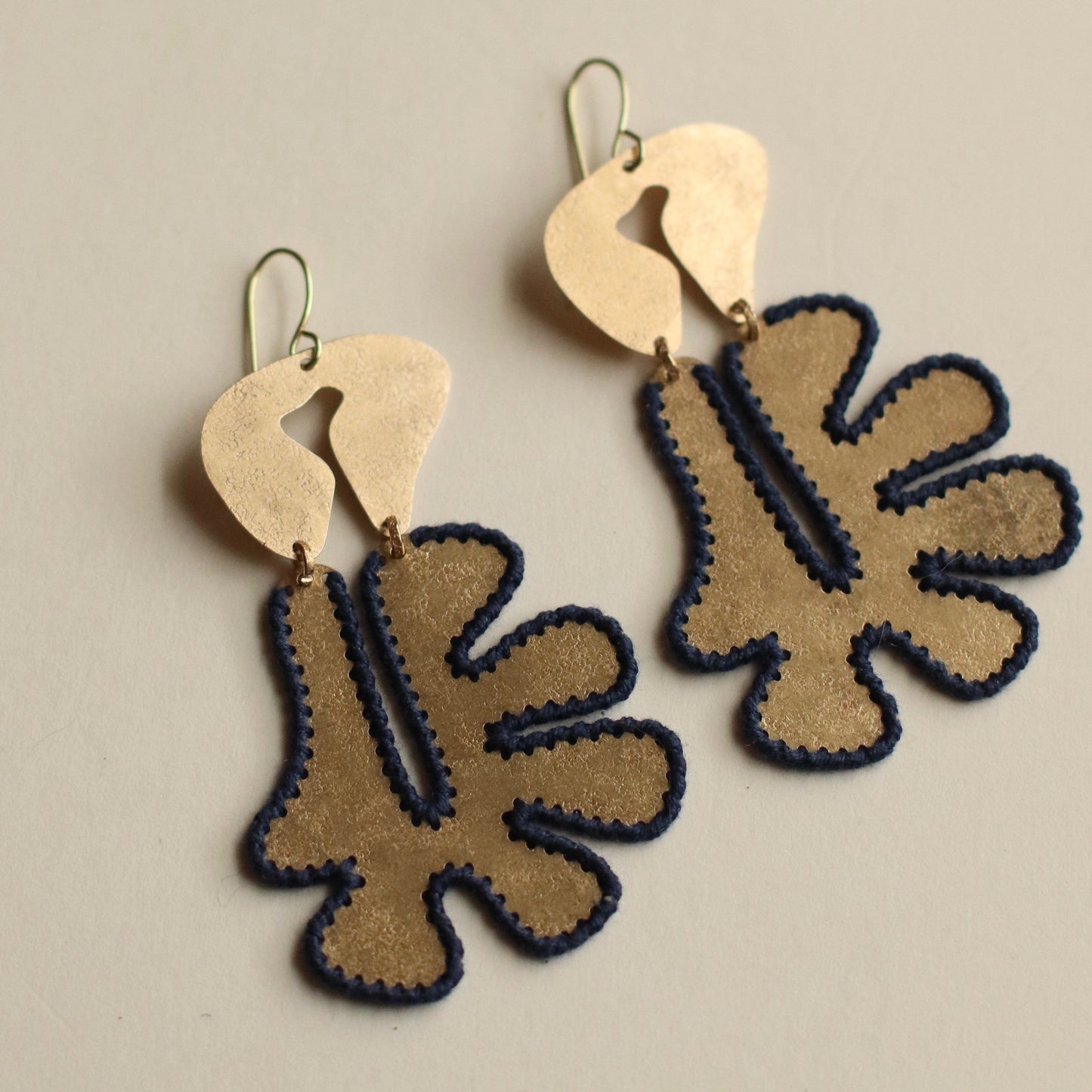 Gulushu | Muir Brass Earrings