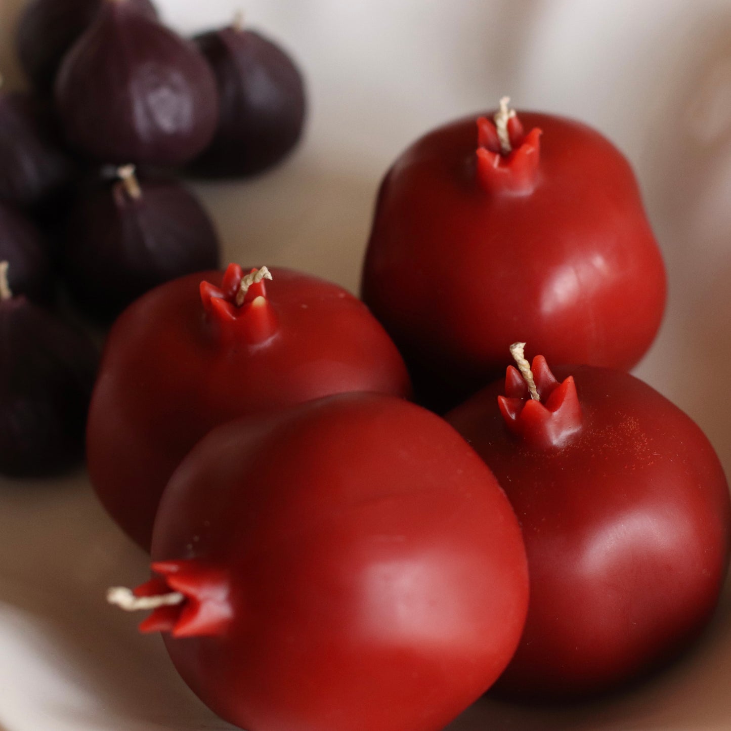 The Wax Pantry  | Pomegranate Beeswax Candle