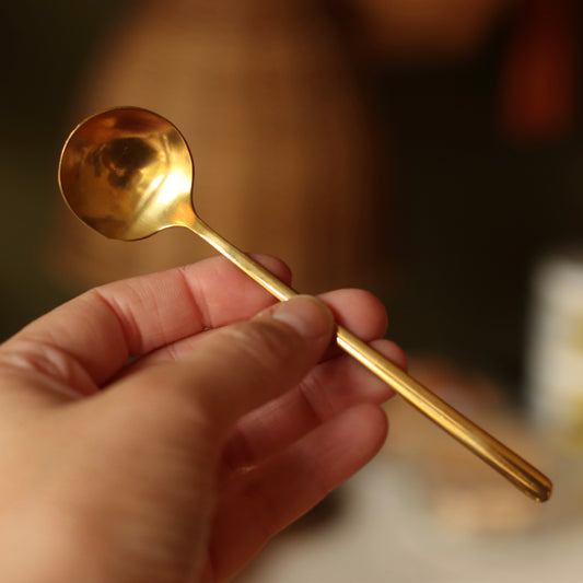 Fodory | Gold Plated Stainless Steel Stirring Spoon