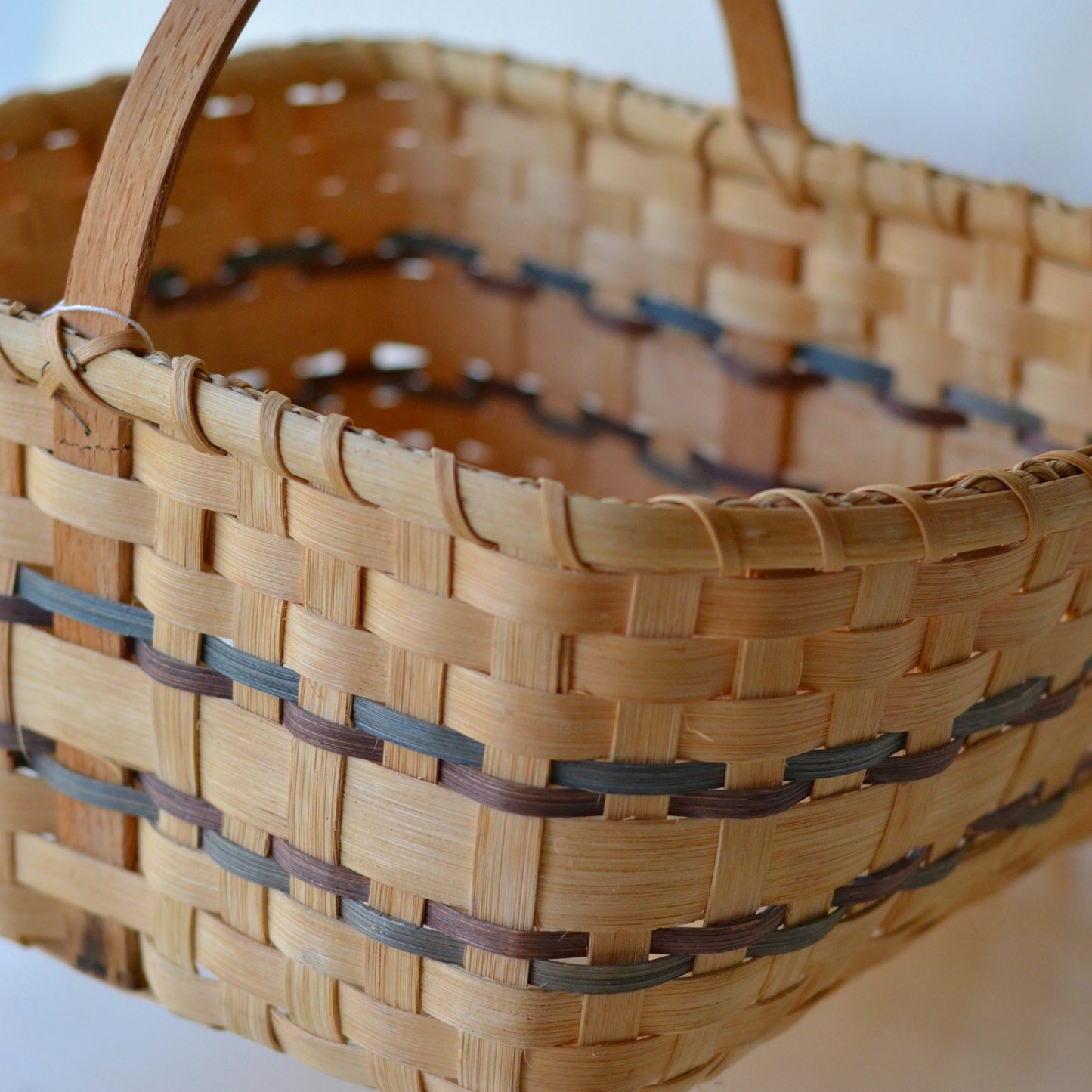 Rectangular Picnic Basket with Handle