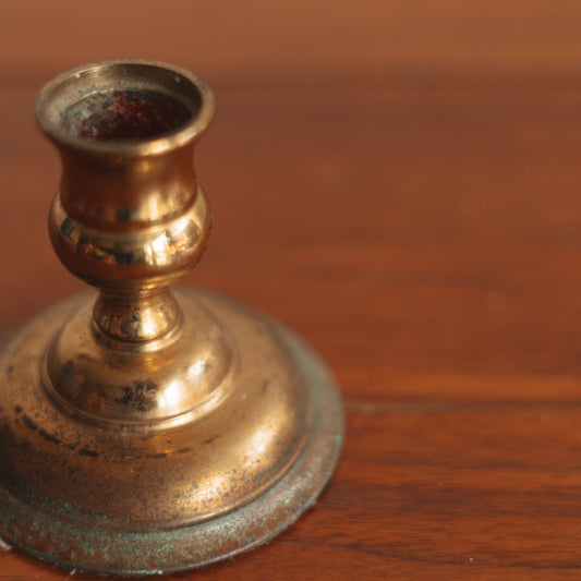 Brass Candlestick, Single