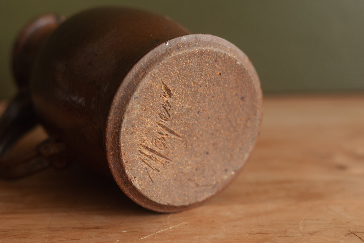 Handcrafted Stoneware Pitcher