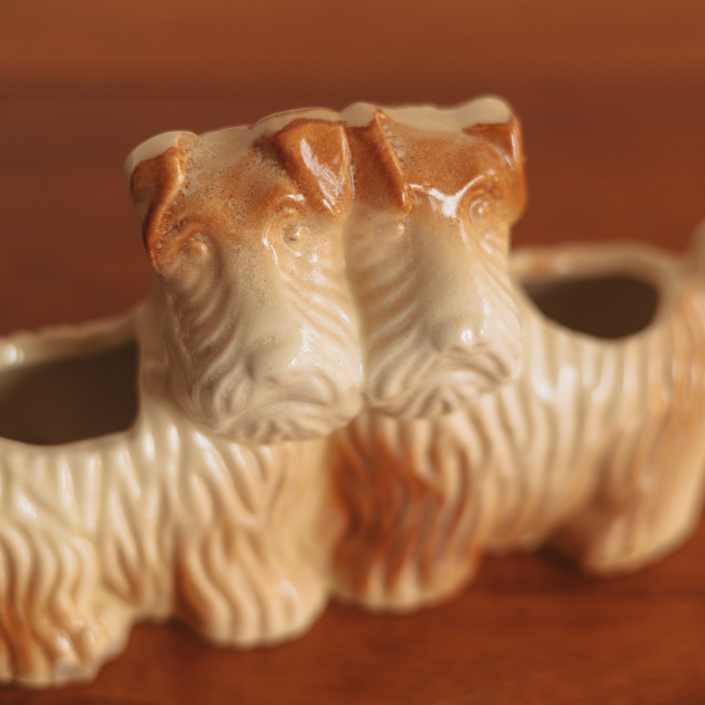 Double Scottie Dog Planter