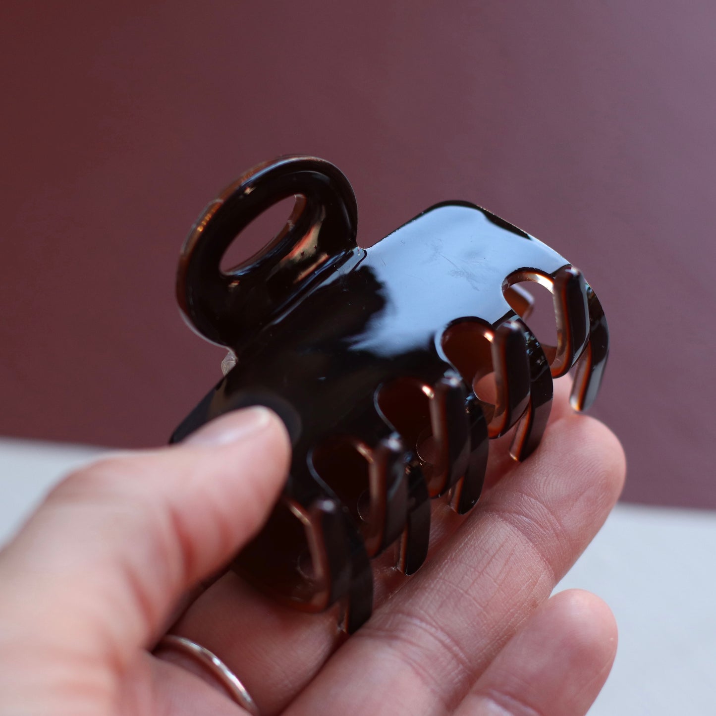 Dune Clips | Small Coppery Brown Clip