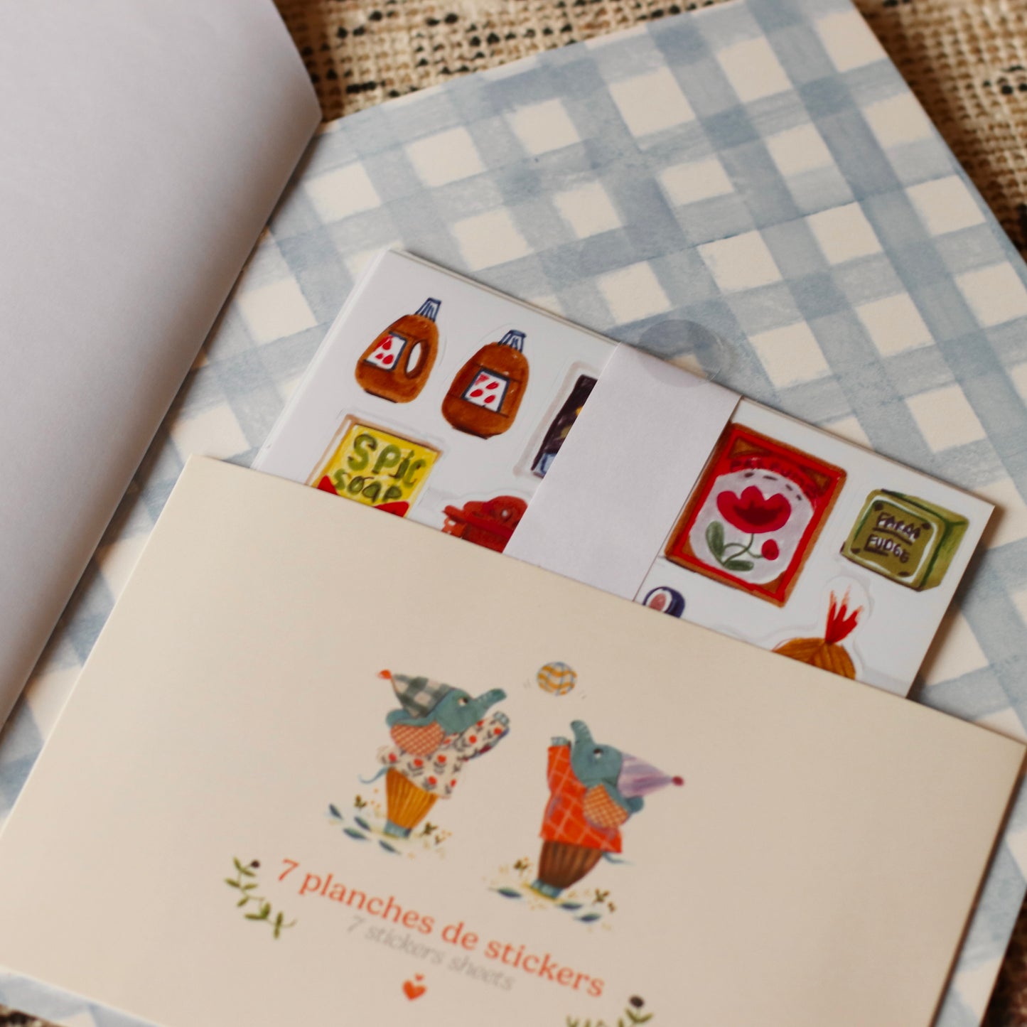 Speedy Monkey | Les Minouchkas Coloring Book and Stickers
