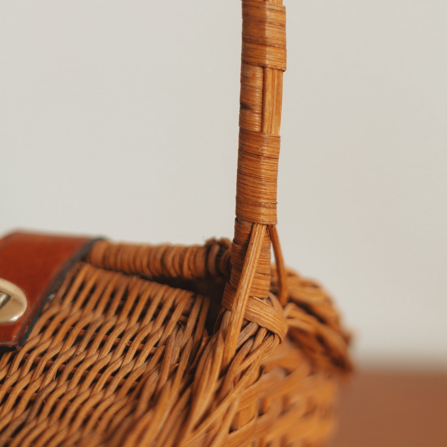 Petit Hinged Basket Purse