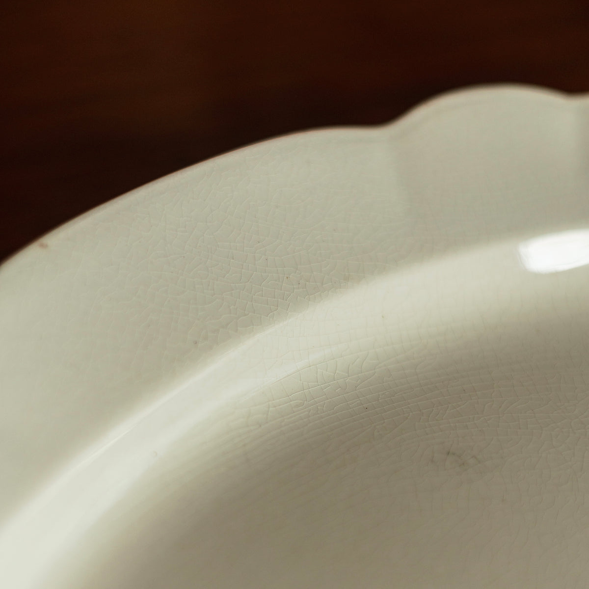 Large Ironstone Serving Platter, England