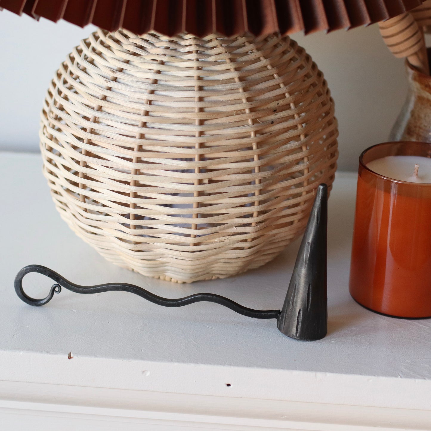 Dune Decor | Antiqued Iron Candle Snuffer