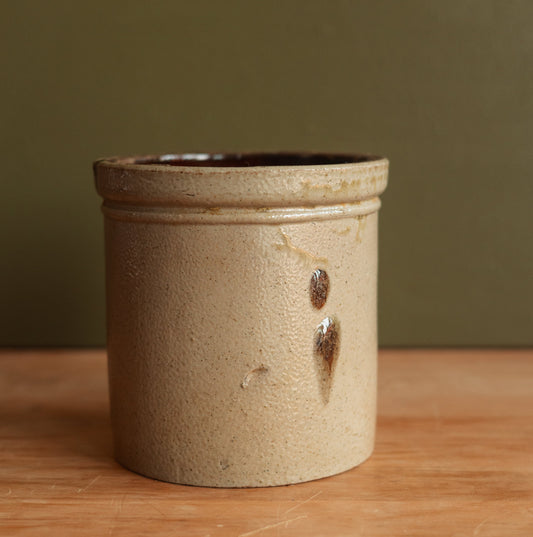 Monmouth Pottery Co. Stoneware Crock