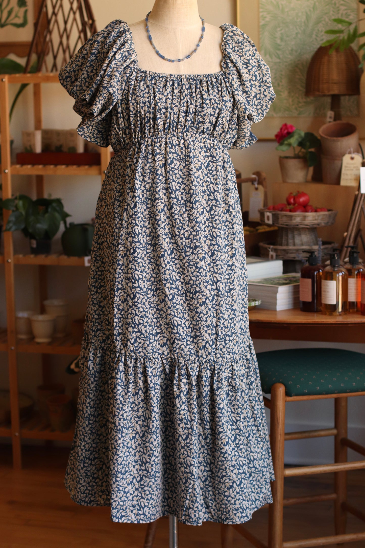 Flowy Floral Off the Shoulder Dress