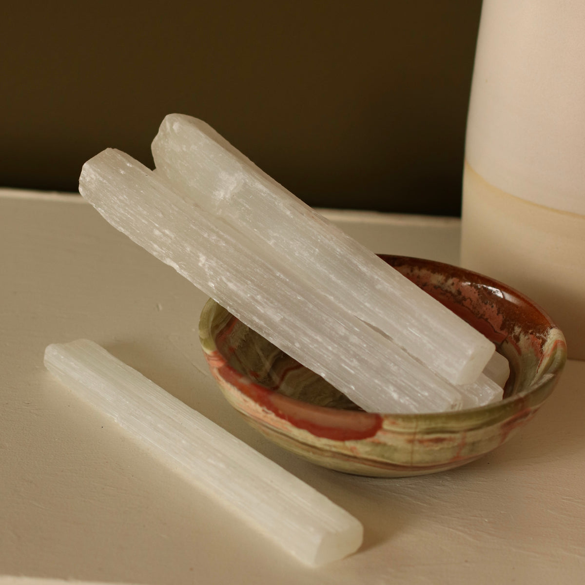 Dune Decor | Selenite Sticks, Choose your Size