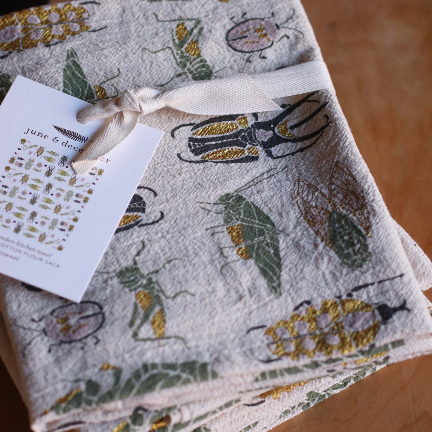 June & December | Small Wonders Kitchen Towel