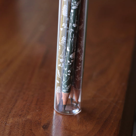 June & December | Pencil Terrarium, Elements