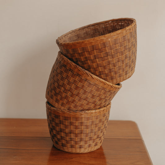Checkerboard Baskets, 3 Sizes Available