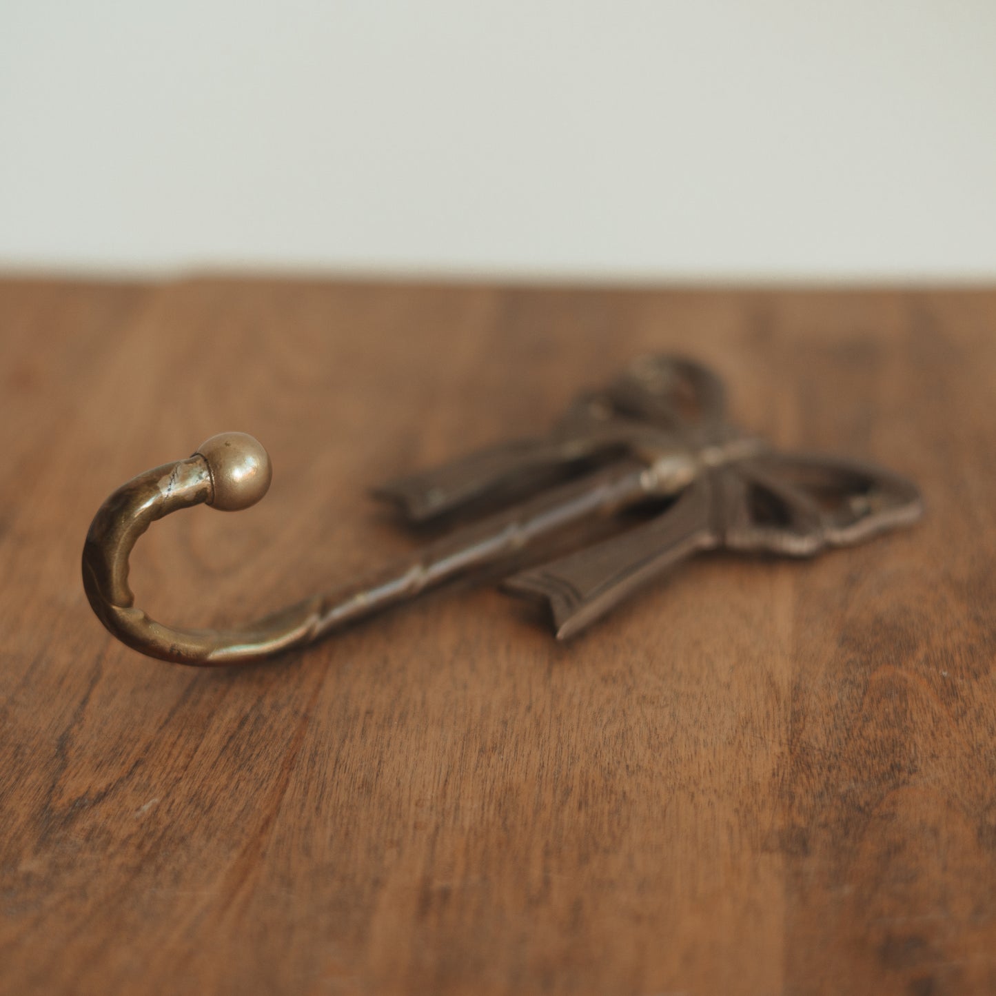 Brass Bow Wall Hook