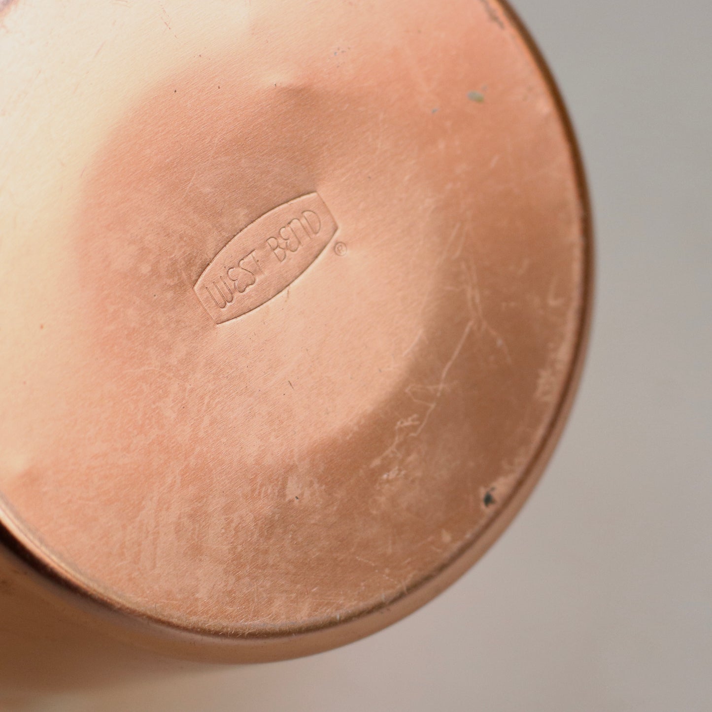 Copper Bar Bucket with Handle