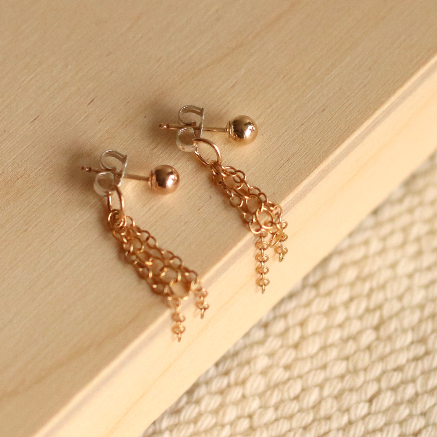 Cire’ Alexandria | Chain Chandelier Posts, 14K Gold Filled